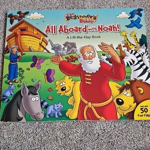 🟠 B9🔹️All Aboard with Noah Lift-the-Flap Book